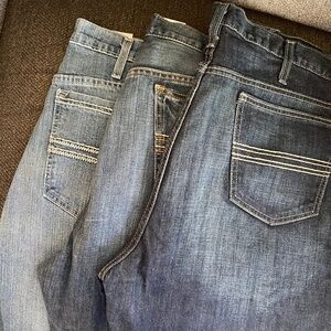 CINCH LABEL SLIM FIT STRAIGHT LEG JEANS